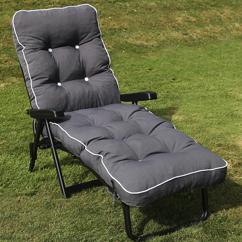 Swift Garden Furniture Maui Deluxe Sun Lounger with Cushion & Reviews Wayfair.co.uk